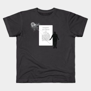 Frankenstein Literary Collage Kids T-Shirt